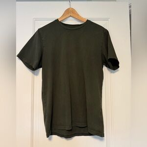 Dark green Everlane Premium-Weight Crew (Uniform)